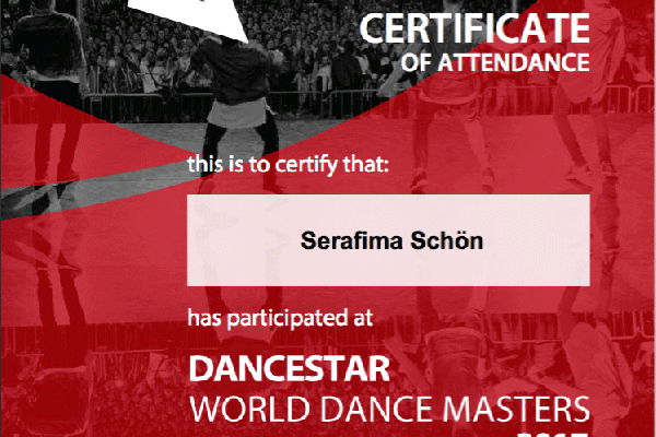 SerafimaSchonDancestarWorldDanceMaster
